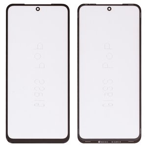 Vidrio de carcasa G+OCA PRO puede usarse con Xiaomi Poco M4 Pro 4G, Redmi Note 11, Redmi Note 11S, Redmi Note 12S, con película OCA, negro