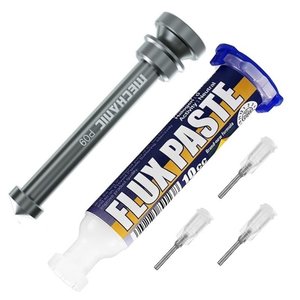 Fundente en pasta Mechanic UV559, con émbolo metálico, 10 ml