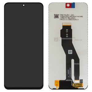 Pantalla LCD puede usarse con Huawei Honor 90 Lite, Honor X8a, negro, sin marco, Box , CRT LX1, CRT LX2, CRT LX3, CRT NX1