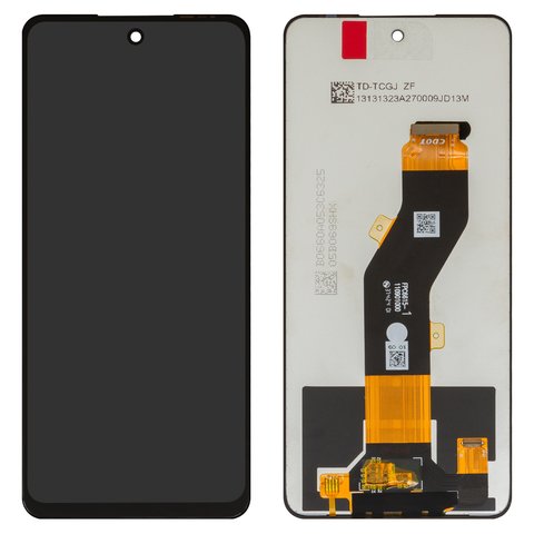 Pantalla LCD puede usarse con Infinix Smart 8 Plus X6526 , negro, sin marco, Box , FPC6615