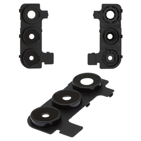 Vidrio de cámara puede usarse con Samsung A155 Galaxy A15, A156 Galaxy A15 5G, negro, con marcos