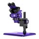 Microscopio Mechanic ROBOT6560T-B11, trinocular, 6,5X-60X