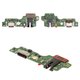 Cable flex puede usarse con Tecno Spark 30 (KL6), del conector de carga, con componentes, Original (PRC), placa del cargador