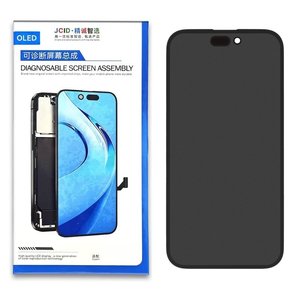 Pantalla LCD JCID puede usarse con iPhone 14 Pro, negro, con marco, sin error, OLED  JCID Diagnosable, 120Hz