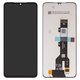 Pantalla LCD puede usarse con Motorola Moto G06, Moto G06 Power, negro, sin marco, (Box)