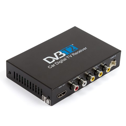 Автомобильный цифровой тюнер DVB T2 с функцией записи