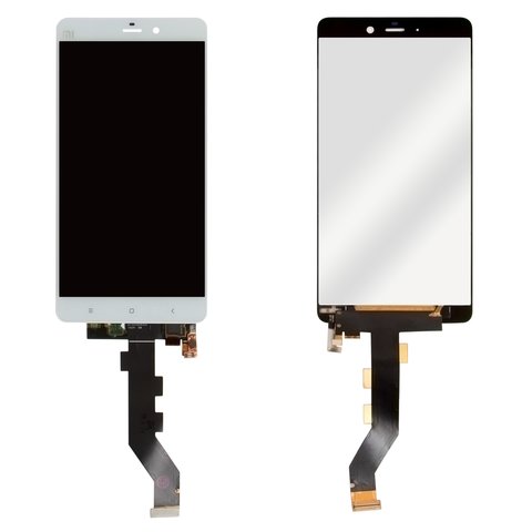 Дисплей для Xiaomi Mi Note Pro, білий, без рамки, Original PRC 