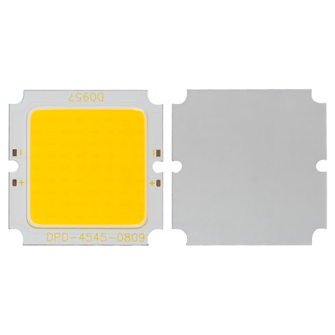 COB LED модуль 15 Вт теплый белый, 1350 лм, 45 x 45 мм, 674 мА,  24 В 