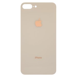 Задняя панель корпуса для iPhone 8 Plus, золотистая, нужно снять стекло камеры, small hole
