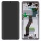 Дисплей для Samsung G998 Galaxy S21 Ultra 5G, серебристый, с рамкой, Original (PRC), phantom silver