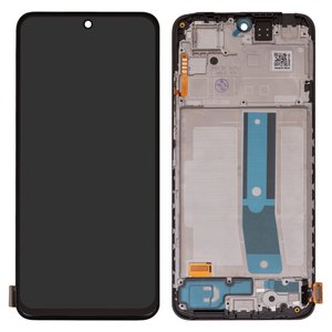Дисплей для Xiaomi Redmi Note 11, чорний, з рамкою, Сopy, TFT 