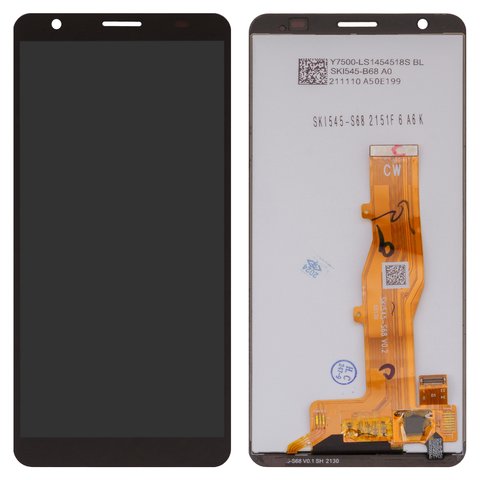 Дисплей для ZTE Blade A3 2020 , черный, без рамки, Original PRC , SKI 545 B68 V0.2