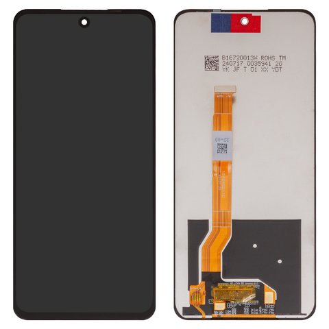 Дисплей для Realme 11 5G, C55, Narzo N55; OnePlus Nord CE3 Lite 5G; Oppo A1 5G, A58 4G, A98 5G, черный, без рамки, Box  CPH2375 CPH2577 PHS110 RMX3710 1540452110 PM6725JB1 4 11 1540459850
