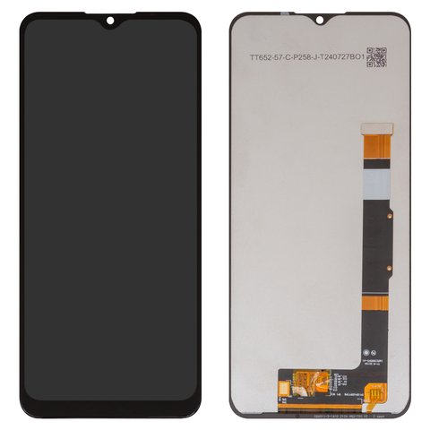 Дисплей для TCL 305, 305i, 30E, 30SE, черный, без рамки, High Copy, LM5C3695F0 A1, FPC6515 3