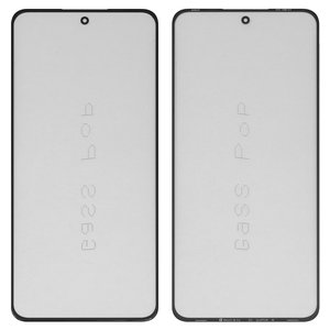 Стекло корпуса G+OCA PRO для OnePlus 10R 150W , 10R 80W  , 10T, Ace Pro, с OCA пленкой, черное