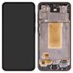 Дисплей для Samsung A366 Galaxy A36, чорний, з рамкою, High Copy, (OLED)