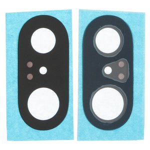 Стекло камеры для Google Pixel 7, черное, без рамки