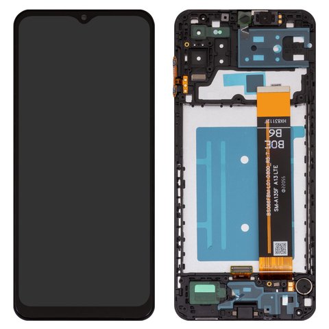 Дисплей для Samsung A135 Galaxy A13, M135 Galaxy M13, черный, с рамкой, Box  BS066FBM L01 D800_R5.7