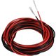 Провод в силиконовой изоляции 28AWG, 0,08 мм², 1 м, красный