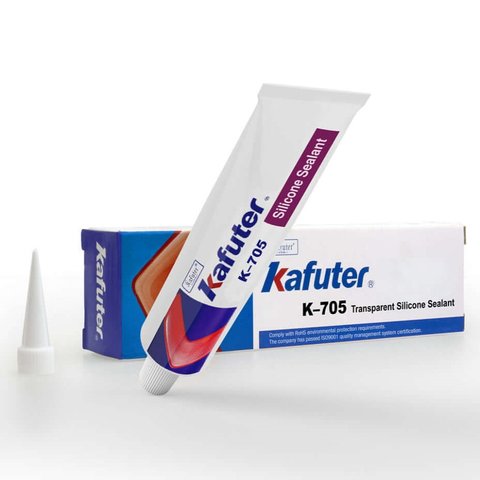 Клей герметик Kafuter K 705, силиконовый, 45 г