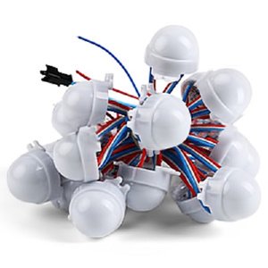 Комплект LED-модулів (WS2811, 3 світлодіоди SMD5050, 30 мм, IP67, 20 шт.) Комплект LED-модулів (WS2811, 3 світлодіоди SMD5050, 30 мм, IP67, 20 шт.)