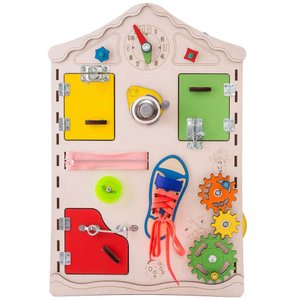 Бізіборд GoodPlay Дошка будиночок для розвитку