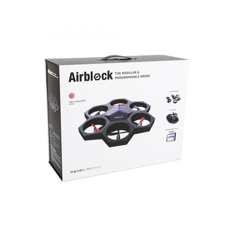 Модульный робот-дрон Makeblock Airblock Overseas version Gift Pack, STEM-конструктор
