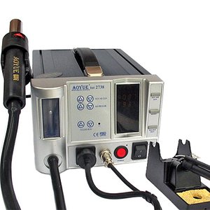 Паяльная станция для бессвинцовой пайки AOYUE 2738A+ 110 В 