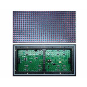 Outdoor LED Module P10-Yellow (320 × 160 mm, 32 × 16 dots, IP65, 2000 nt) Outdoor LED Module P10-Yellow (320 × 160 mm, 32 × 16 dots, IP65, 2000 nt)